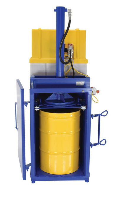 Vestil Manufacturing Corp Hydraulic Drum Crusher/Compactors– – Now available at MTN Shop US.