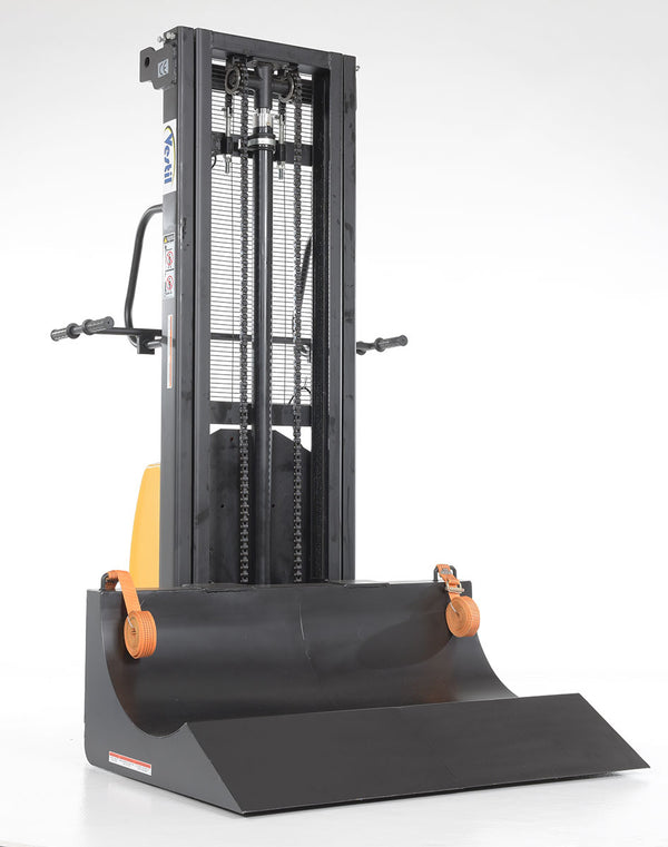 Vestil Manufacturing Corp Roll Material Transporter with DC Powered Lift Feature– – Now available at MTN Shop US.