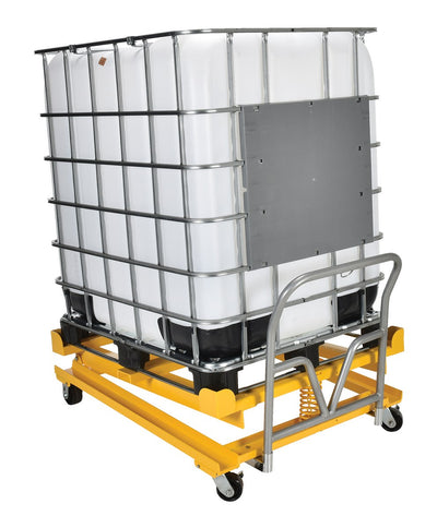 Soportes inclinables para IBC de Vestil Manufacturing Corp con bolsillos para horquillas y carro basculante para IBC: ahora disponibles en MTN Shop US.