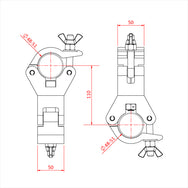 Acoplador giratorio Doughty para todo clima - imagen 3