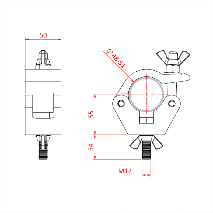 Doughty All Weather Doughty Hook Clamp - imagen 3
