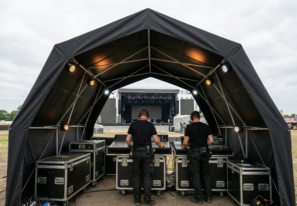 foh tent Konligo The Tent | Commercial Pop-Up Arch Tent