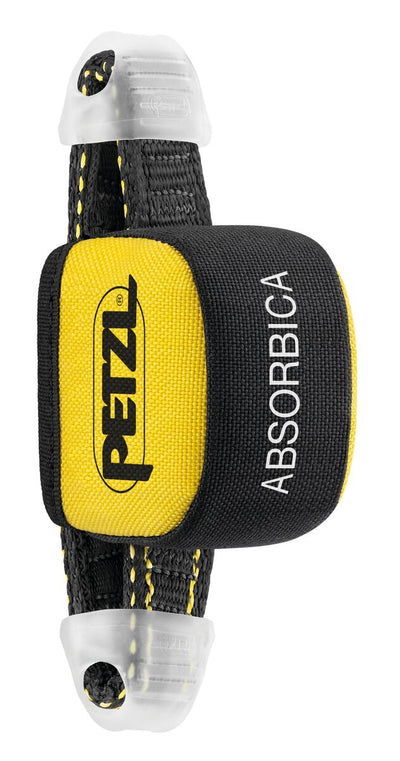 Petzl ABSORBICA Compact Energy Absorber – The Petzl ABSORBICA is a Compact Energy Absorber for use in combination with a JANE Lanyard to make a fall arrest lanyard. Two options for installation on the harness, according to the frequency of manipulation. Certification(s): CE EN 355, EAC. Shop now. – Now available at MTN Shop US.