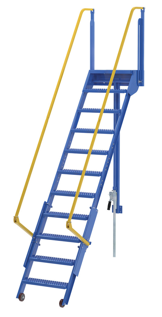 Vestil Manufacturing Corp Mezzanine Ladders (face mounted/retractable)