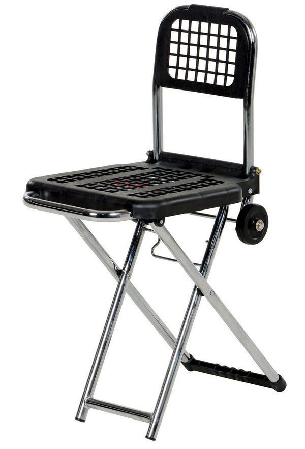 Vestil Manufacturing Corp Multi-Function Luggage Cart/Chair– – Now available at MTN Shop US.