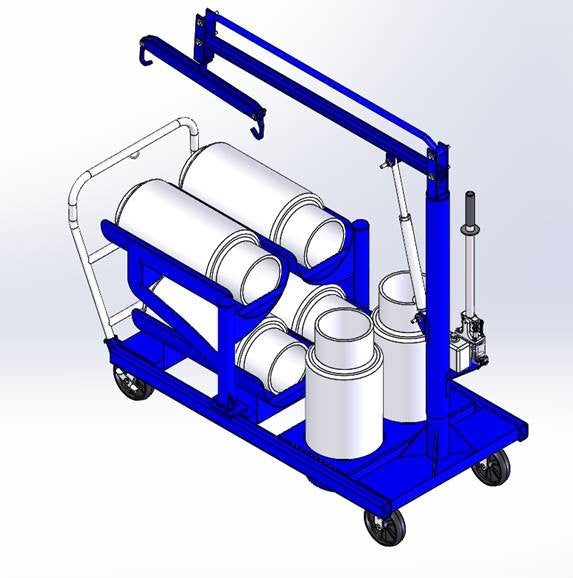 Vestil Manufacturing Corp LP Tank Truck– – Now available at MTN Shop US.