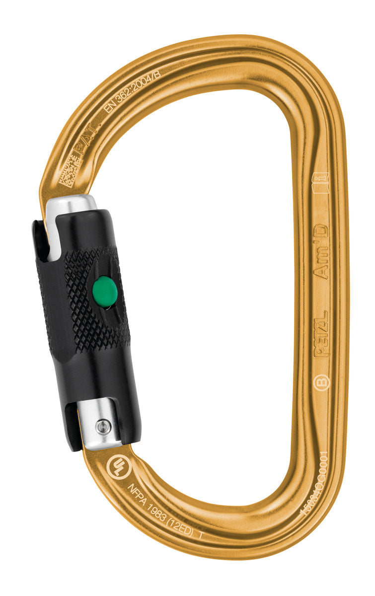 Mosquetón Petzl Am'D con estructura en H - imagen 7
