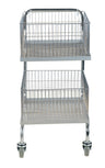Vestil Manufacturing Corp Double Tray/Double Basket Mail Cart– – Now available at MTN Shop US.