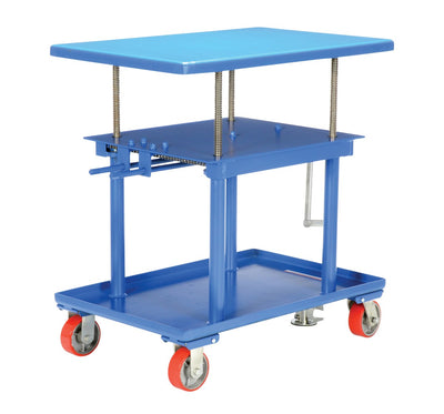 Mesas de postes mecánicos de Vestil Manufacturing Corp– – Ahora disponibles en MTN Shop US.
