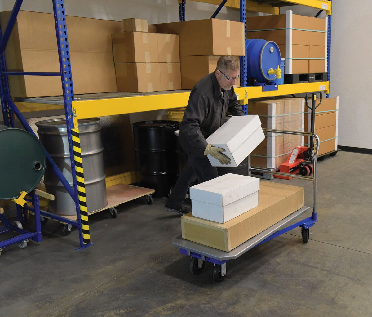 Carro de plataforma encajable de Vestil Manufacturing Corp– – Ahora disponible en MTN Shop US. - imagen 6