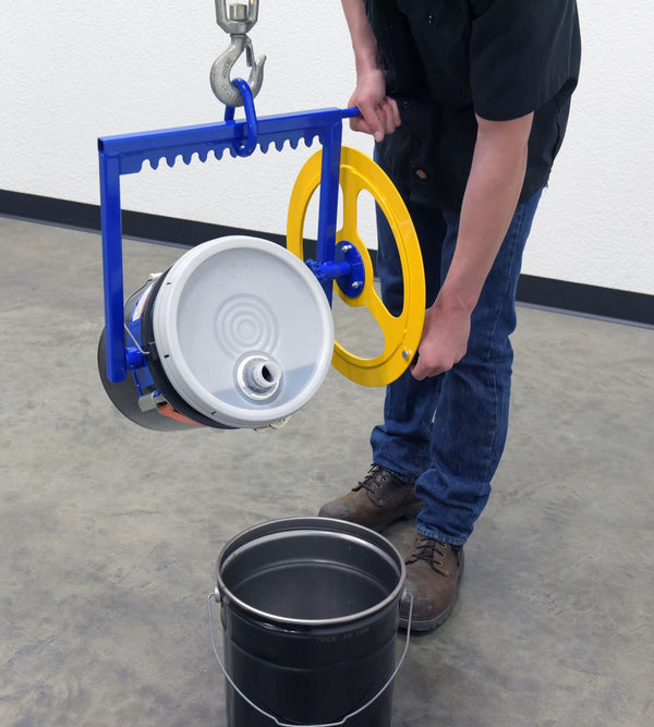Vestil Manufacturing Corp Hoist Mounted Pail Carrier / Rotator– – Now available at MTN Shop US.