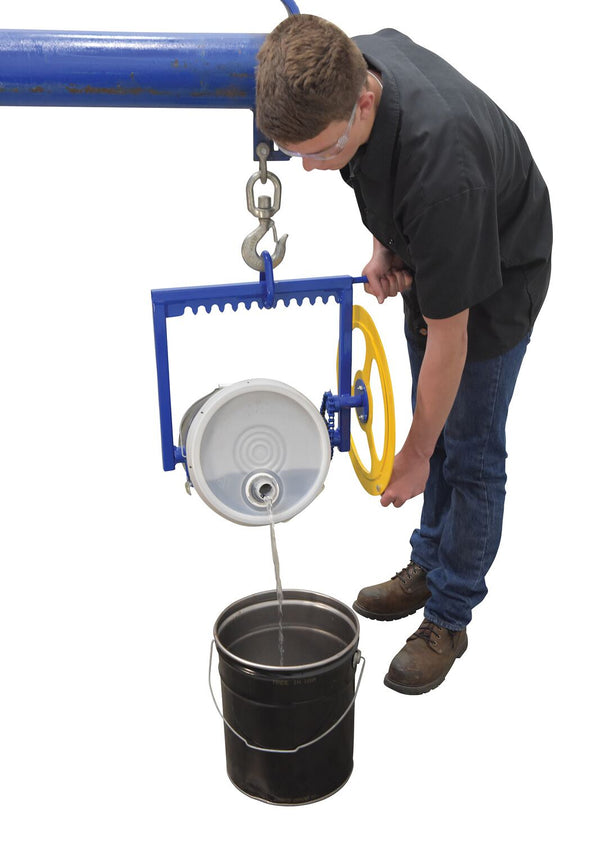 Vestil Manufacturing Corp Hoist Mounted Pail Carrier / Rotator– – Now available at MTN Shop US.