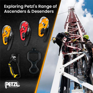 Explore Petzl's Range of Ascenders & Descenders