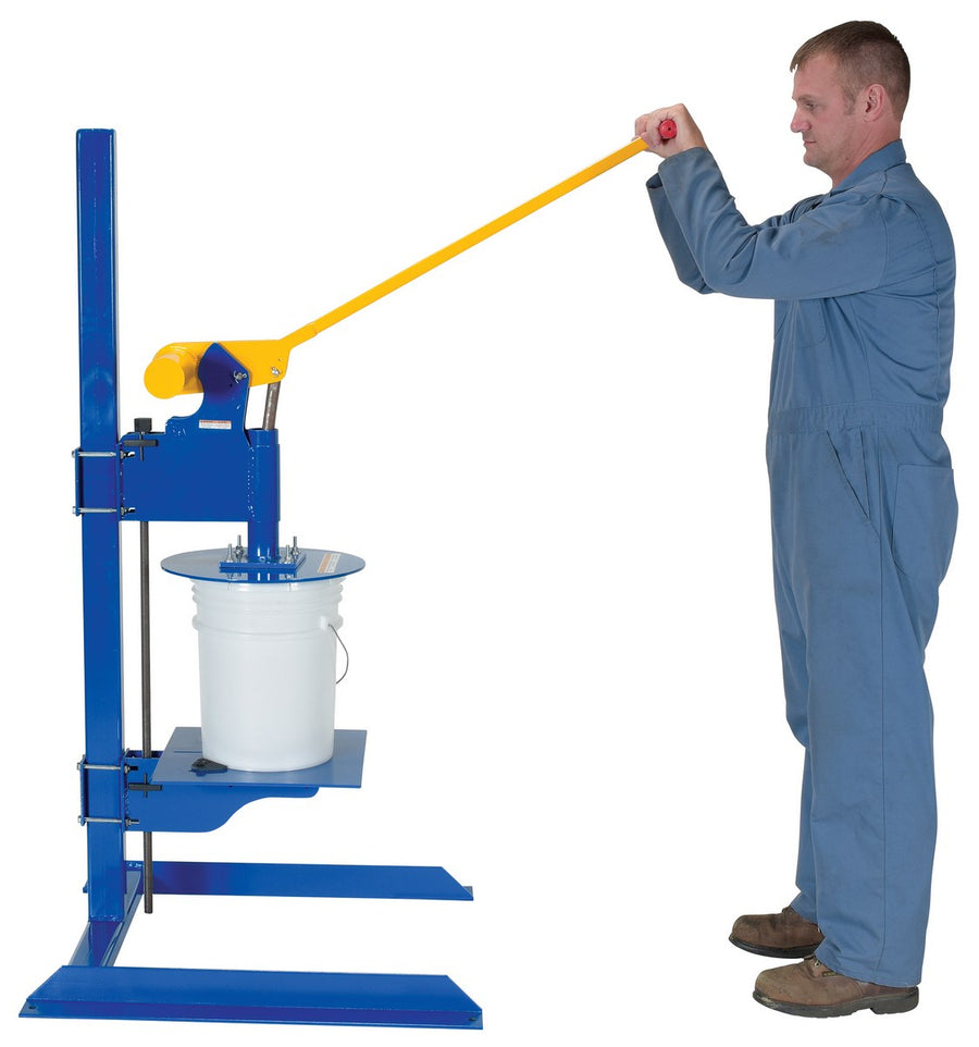 Vestil Manufacturing Corp Pail Lid Closing Press