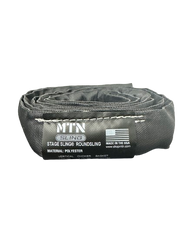 MTN Round Slings– MTN Slings are designed to match theatrical settings and safely perform during all of your lifting applications. For sale in 2', 3', 4', 6', 8' 9', 12' lengths. Best round slings for rigging, lightweight, OSHA certified, black theatrical color. – Now available at MTN Shop US.