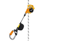 Petzl BEAM 11 mm rope shown with two sewn terminations and connector - imagen 2