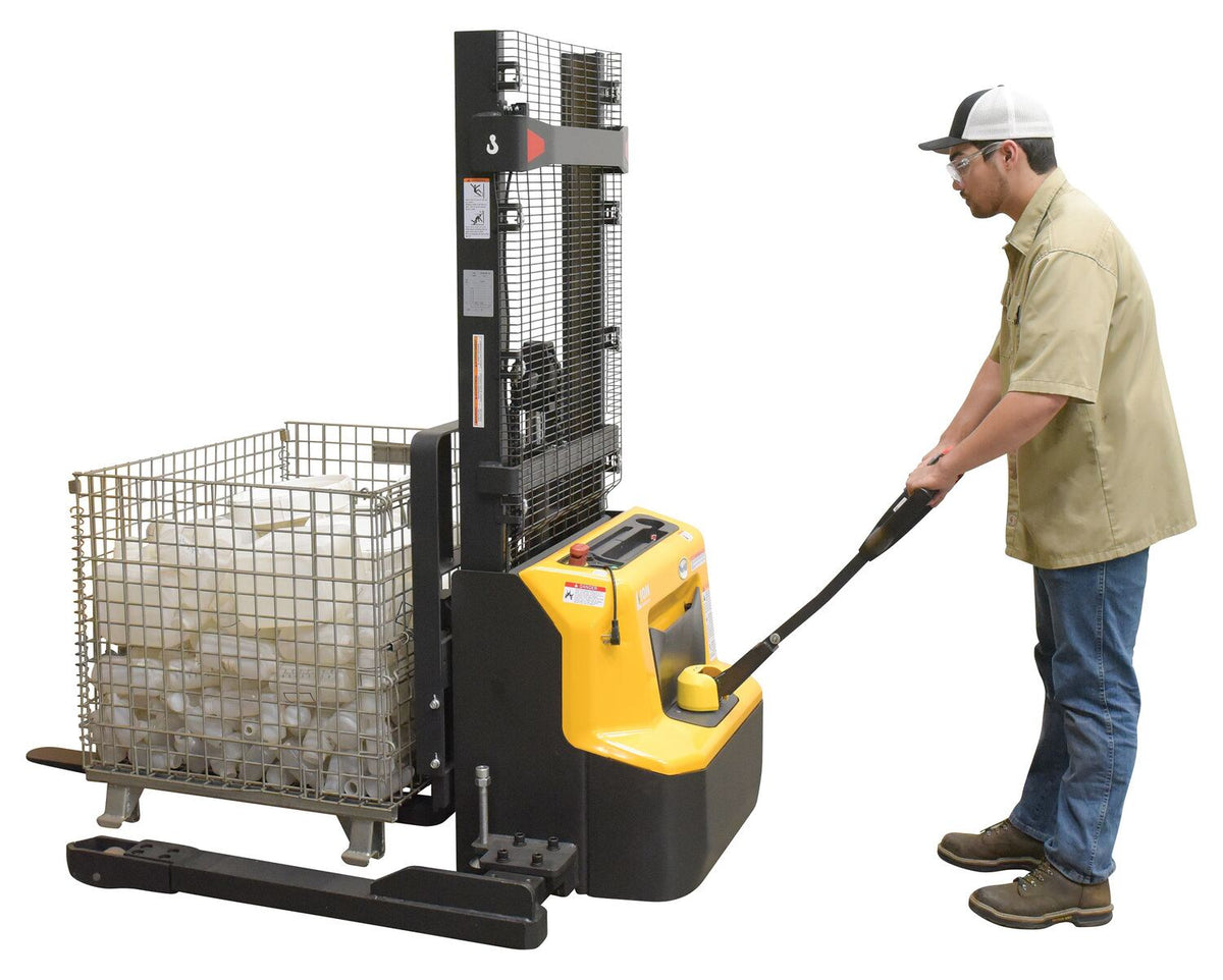 Apiladores Vestil Manufacturing Corp con batería de iones de litio– – Ahora disponibles en MTN Shop US.