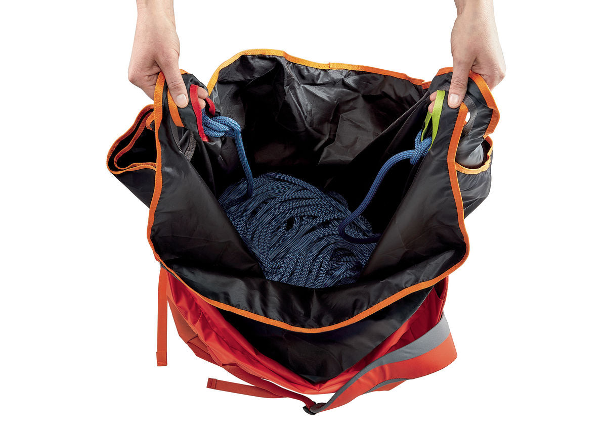 Petzl KLIFF Rope Bag 36 Litros Rojo Naranja Rope Bag
