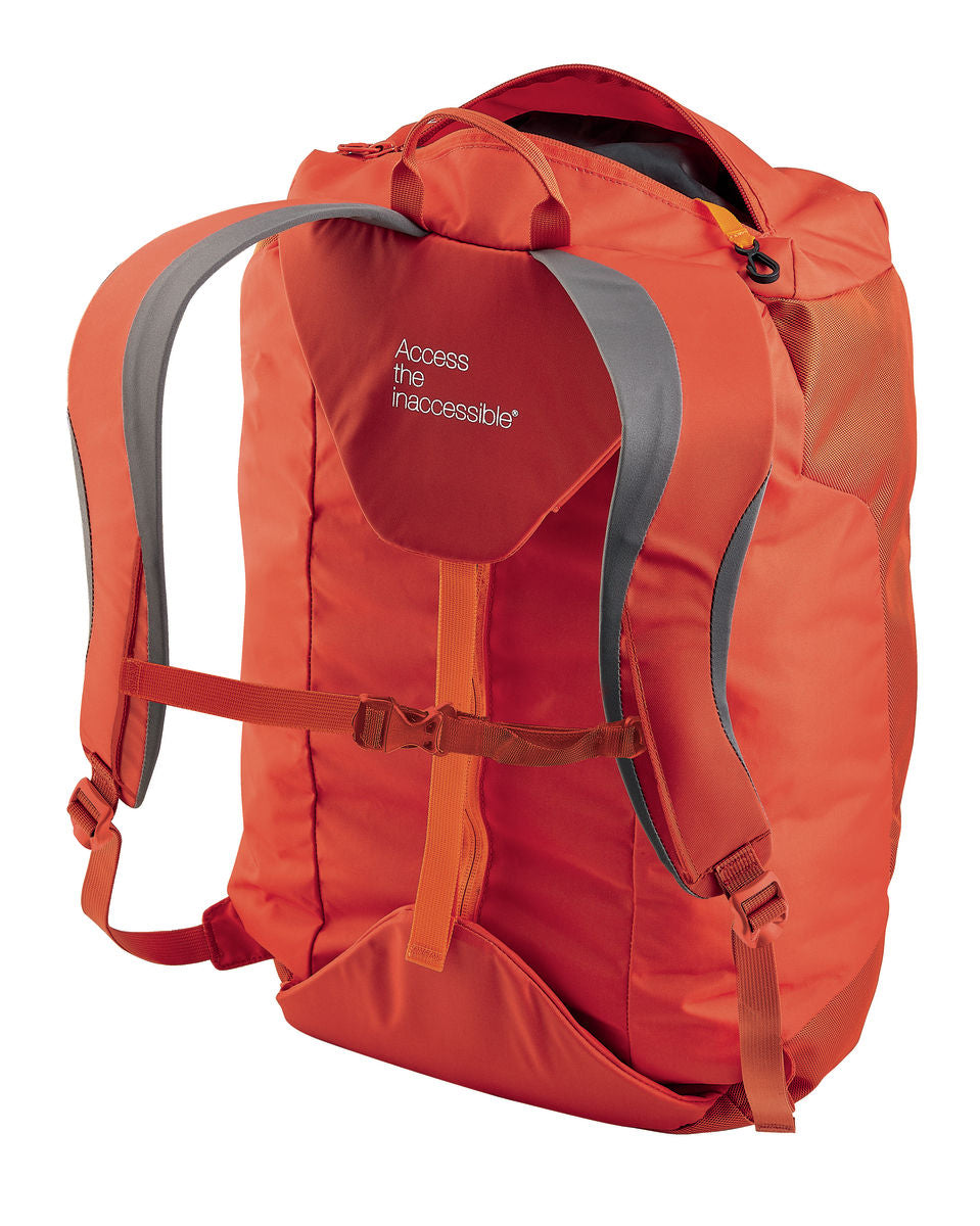 Petzl KLIFF Bolsa para cuerdas 36 Litros rojo naranja