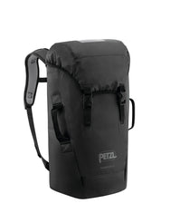 Black Petzl Transport 30L durable caving backpack - imagen 2