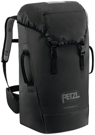 Black Petzl Transport 60L durable backpack for gear hauling. - imagen 2