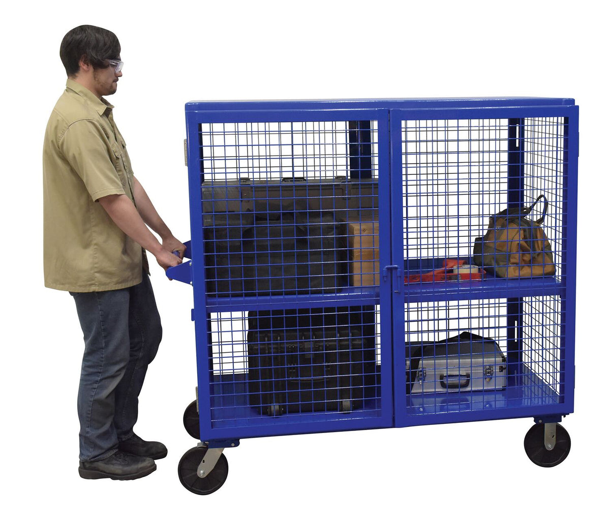 Carro de seguridad soldado Vestil Manufacturing Corp– – Ahora disponible en MTN Shop US. - imagen 3