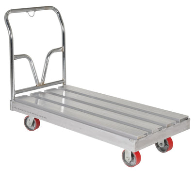 Camiones con plataforma de canal de aluminio Vestil Manufacturing Corp– – Ahora disponibles en MTN Shop US.