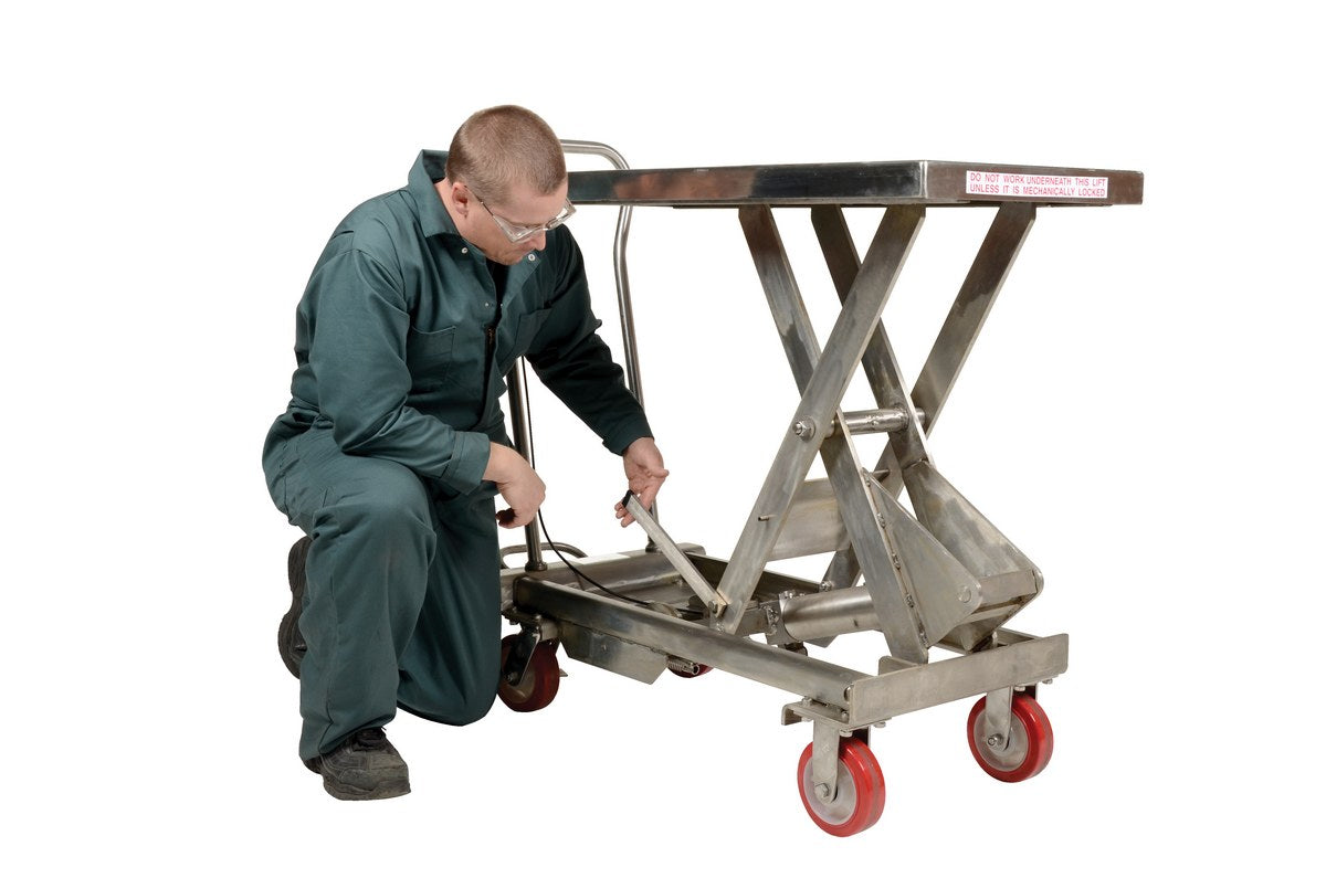 Vestil Manufacturing Corp Stainless Steel Scissor Carts– – Now available at MTN Shop US. - imagen 3