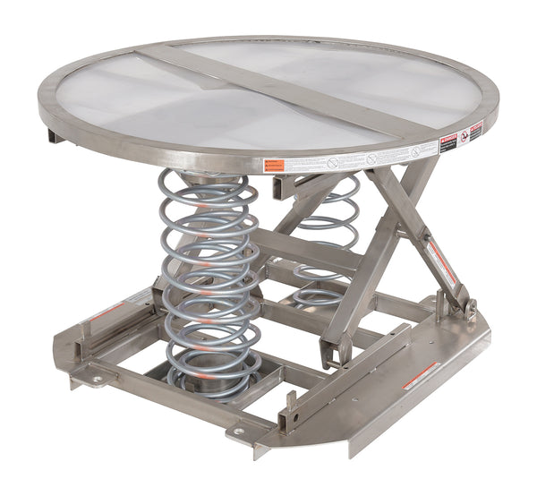 Vestil Manufacturing Corp Spring Scissor Tables– – Now available at MTN Shop US.