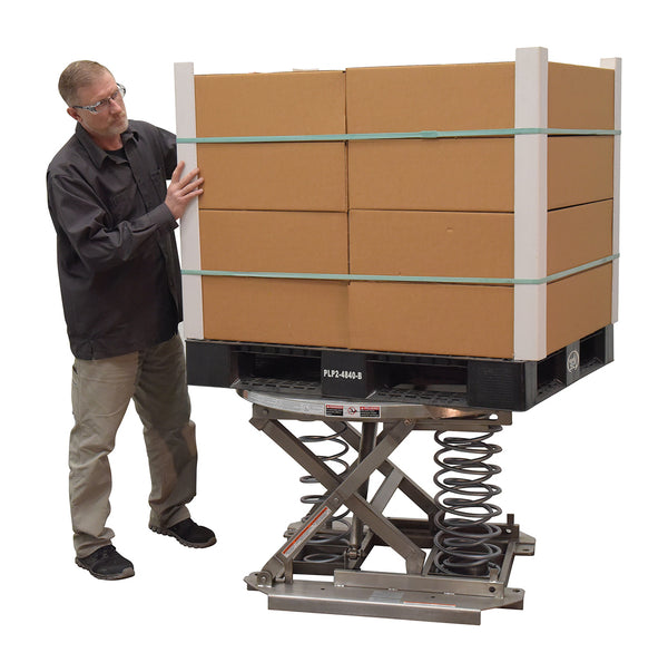 Vestil Manufacturing Corp Spring Scissor Tables– – Now available at MTN Shop US.