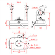 Doughty Followspot Rail Mount - imagen 6