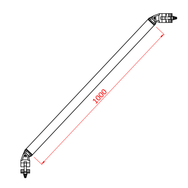 Doughty Aluminium Braced Boom Arms - imagen 3