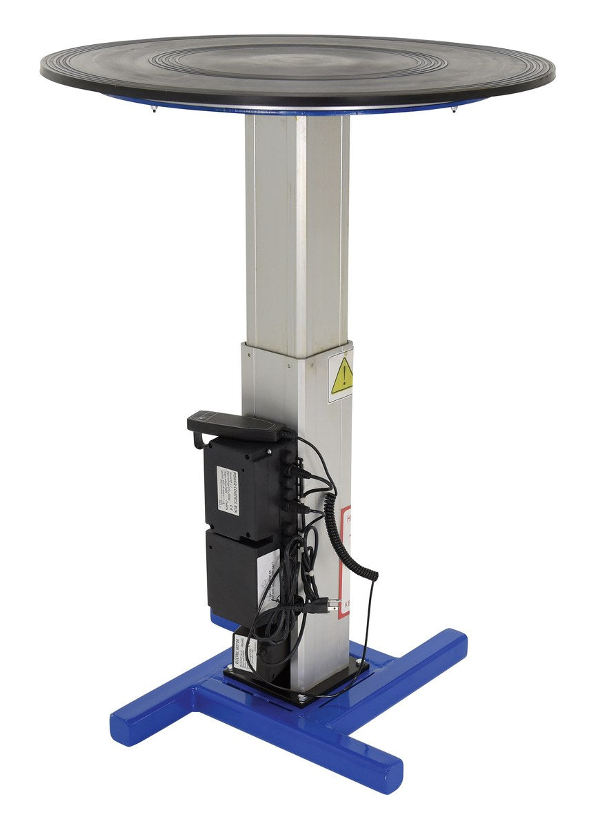 Vestil Manufacturing Corp Turntables with Powered Height Adjustment– – Now available at MTN Shop US. - imagen 3