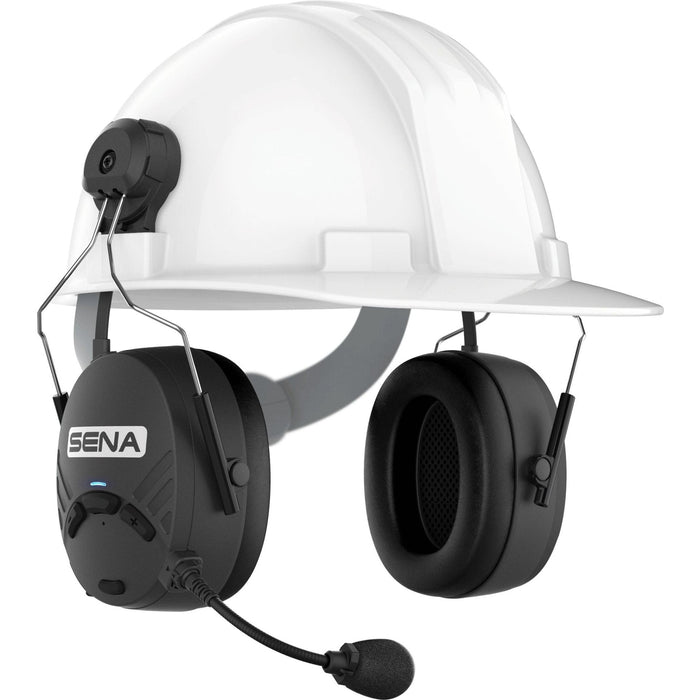 Sena Tufftalk M Hard Hat Mount Earmuff with Long-Range Mesh Communication