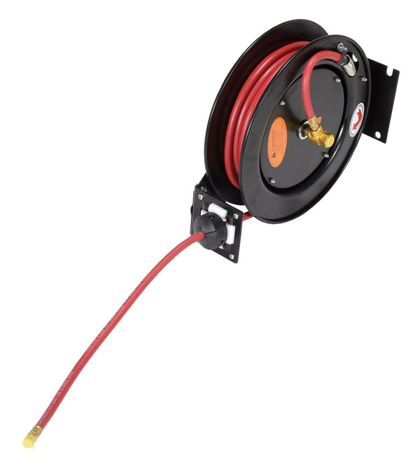 Vestil Manufacturing Corp Deluxe Spring Driven Low Pressure Hose Reels– – Now available at MTN Shop US.