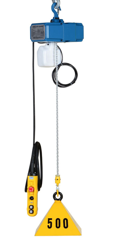 Polipastos eléctricos de cadena de velocidad variable de Vestil Manufacturing Corp– – Ahora disponibles en MTN Shop US.
