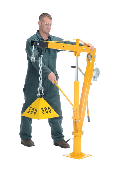 Grúas bandera para camiones operadas con cabrestante Vestil Manufacturing Corp– – Ahora disponibles en MTN Shop US.