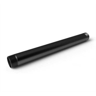 Adaptive Technologies Group 1-1/2 in Schedule 40 black threaded pipe section