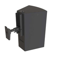 Adaptive Technologies Group Fulcrum DX adapter plate holding a black speaker on a wall mount