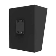 Adaptive Technologies Group MM-HMS-100-AP adapter plate fitted to the back of a black speaker
