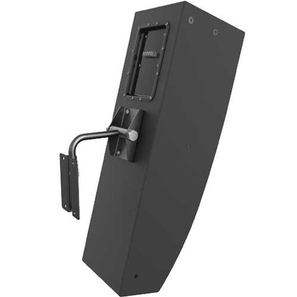 Adaptive Technologies Group MM-024-BT wall mount holding a tall black speaker