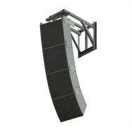 Adaptive Technologies Group SAS-500-WM wall mount holding a curved line array