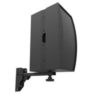Adaptive Technologies Group SM-075-ASB socket mount holding a black speaker on a wall