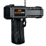 CM BatteryStar hoist with fabric chain container installed - imagen 2