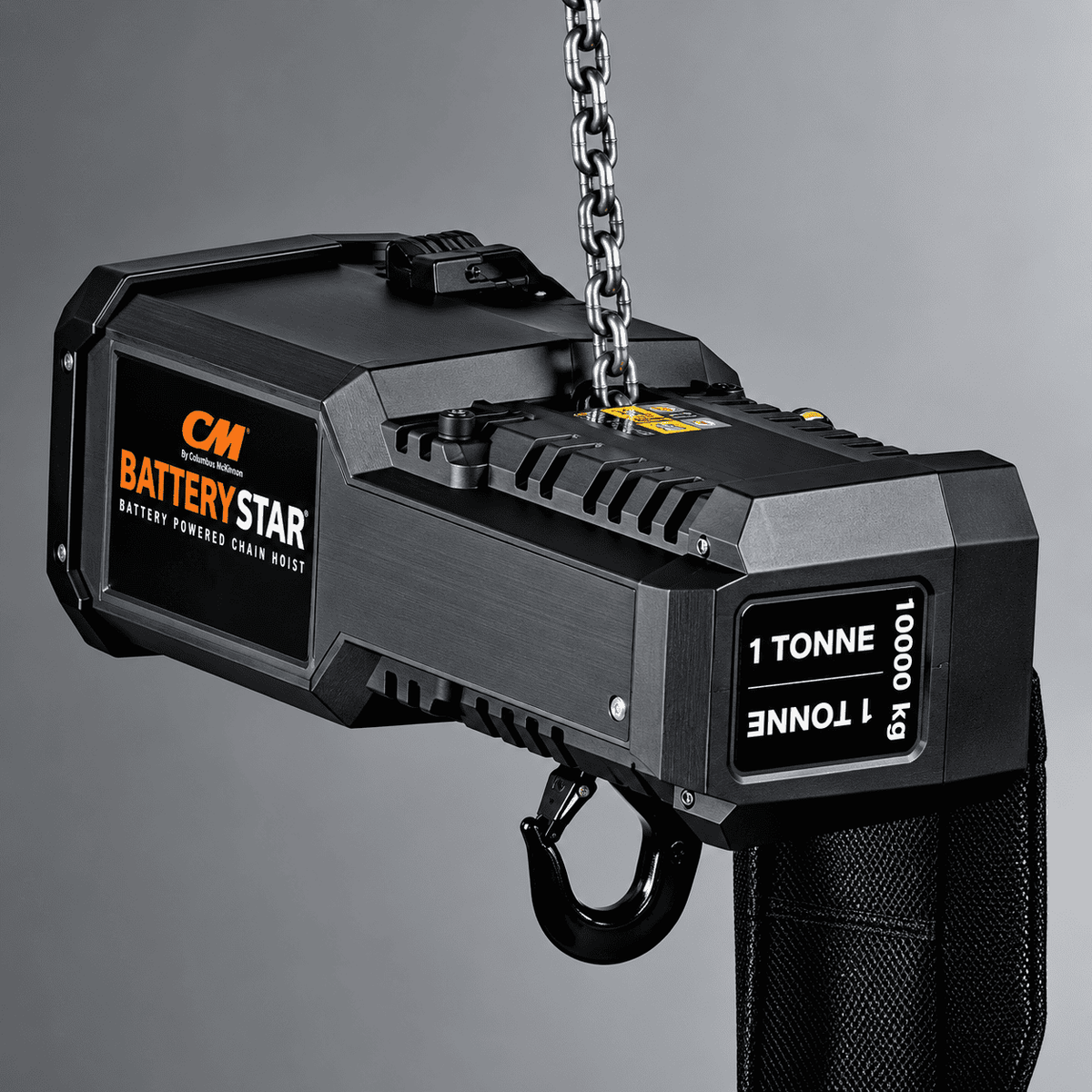 CM BatteryStar chain container mounted beneath the hoist - imagen 3