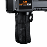 CM BatteryStar fabric chain bag close-up