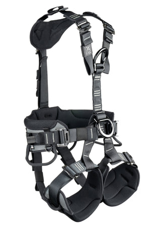 Arnés CMC ATOM Global (ahora solo Byo, sin certificación CE), arnés de cuerpo completo para acceso mediante cuerda con fijaciones dorsal y esternal