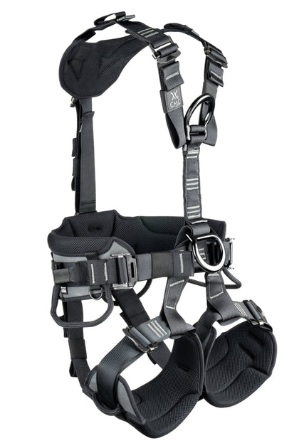 CMC ATOM Global Harness (now Byo Only, Non CE), full-body rope access harness with dorsal and sternal attachments