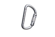 CMC Stainless Steel Carabiner, large stainless steel locking rescue carabiner, SKU 300011, shown in use - imagen 7