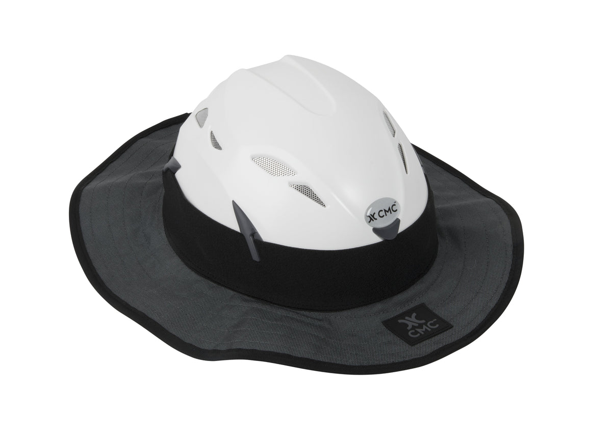 CMC Sunbrero, wide-brim sun shade that attaches to a helmet, SKU 492159, alternate view - imagen 2